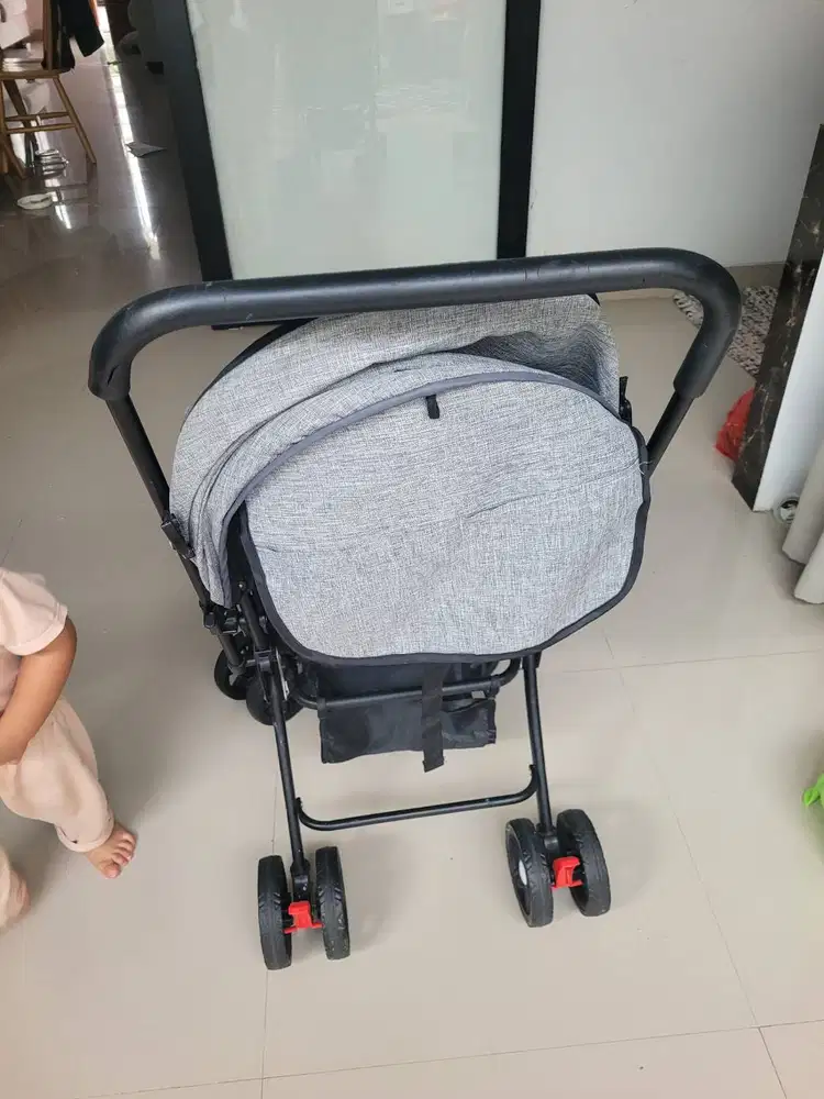 Stroller Bayi Spacebaby SB-214 Abu
