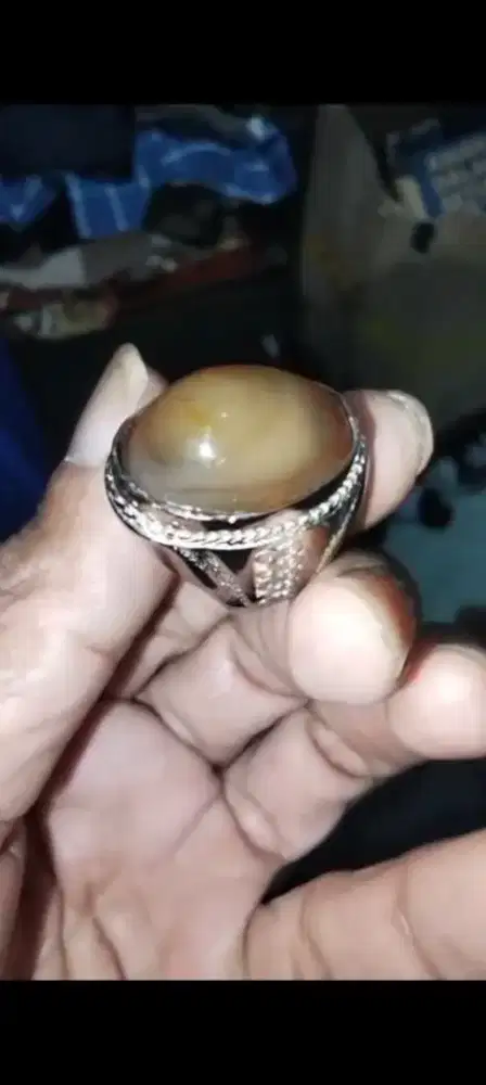 Natural batu Sulaiman madu ($akral)