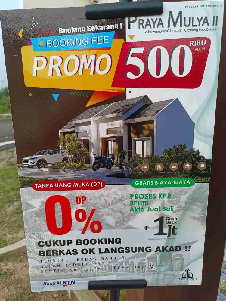 RUMAH SUBSIDI TANPA DP