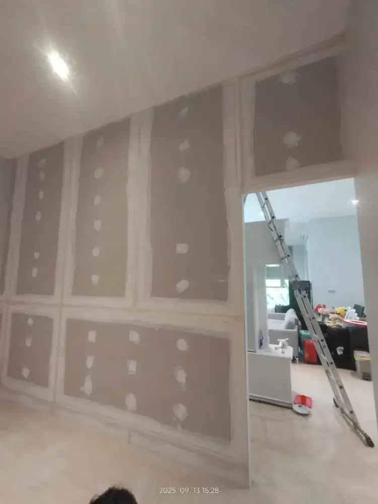 Furniture dekorasi gypsum penyekat partisi kantor dan molding kantor