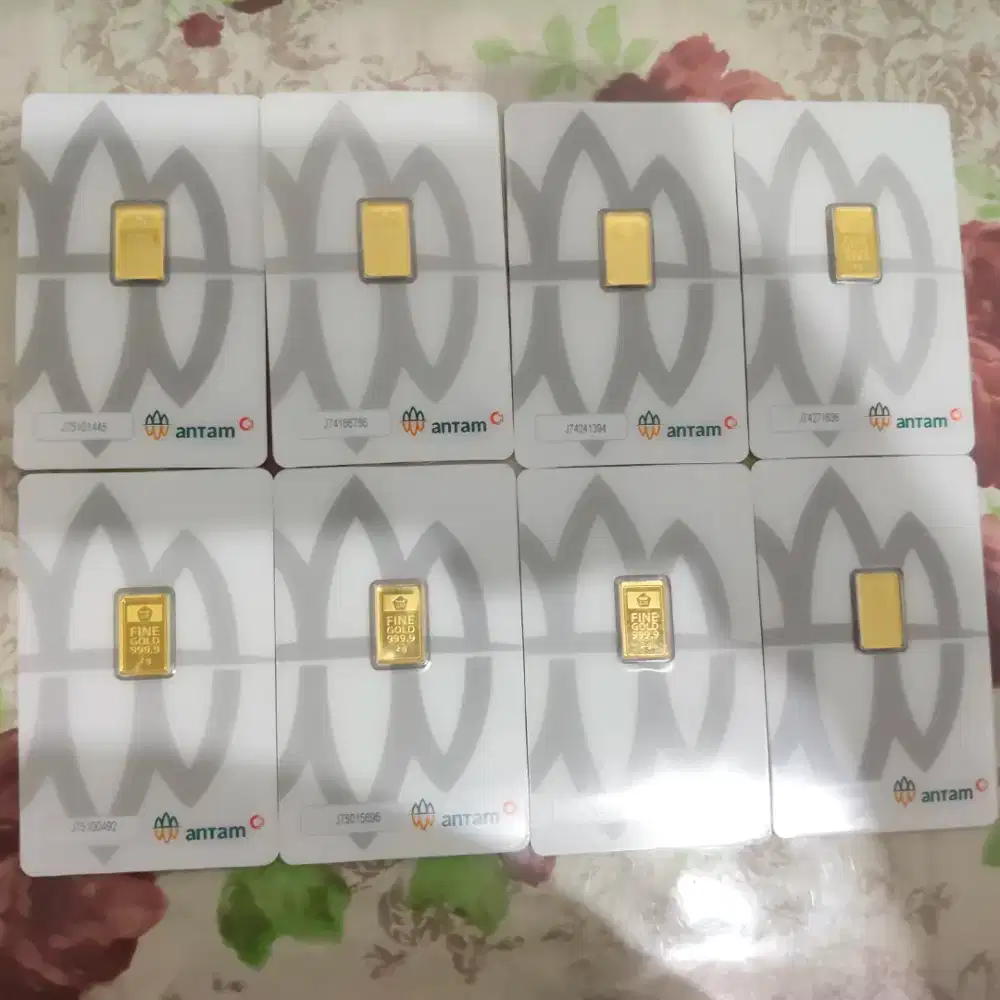 Jual Logam Mulia Emas Antam pecahan 2 gram th 2025