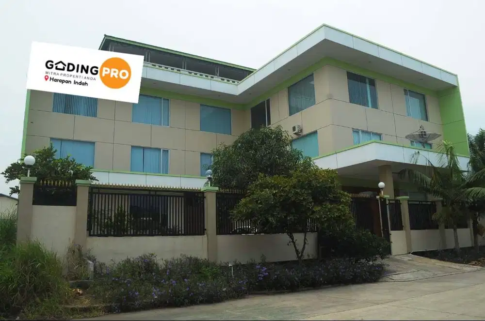 Dijual Gudang + Kantor 4 lantai di Kota Harapan Indah Bekasi