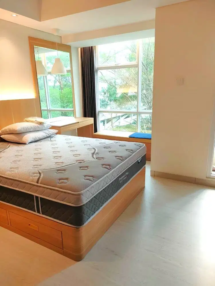 LJM 0032 Disewakan Apartment Studio Full Furnished Grand Sungkono Lagoon Surabaya