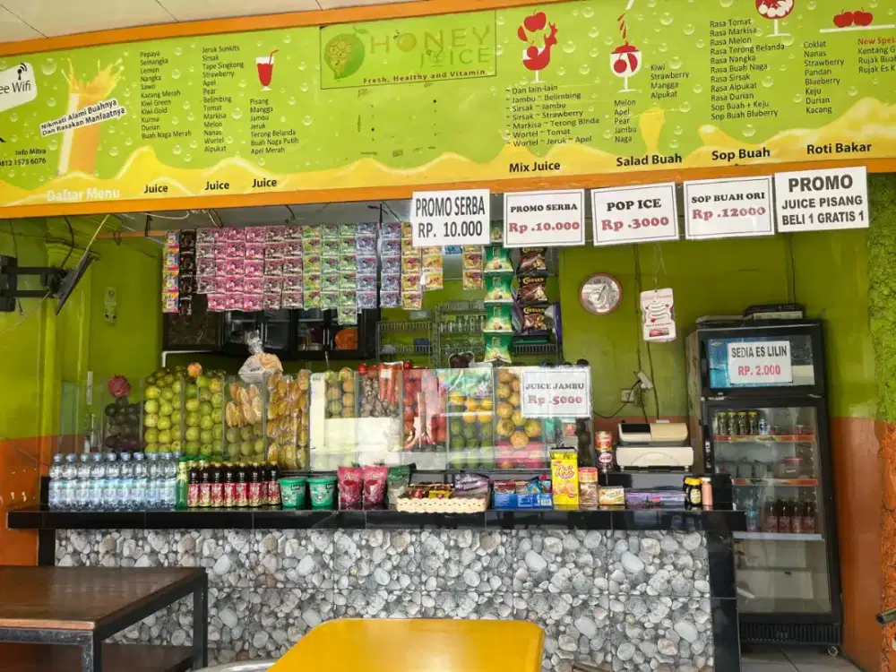LOWONGAN PEKERJAAN  JAGA KEDAI JUICE