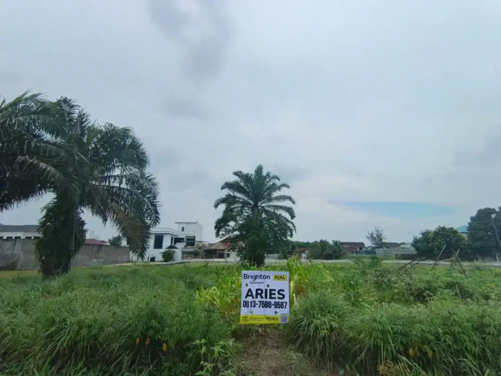 Dijual tanah dekat gerbang givency one gaperta