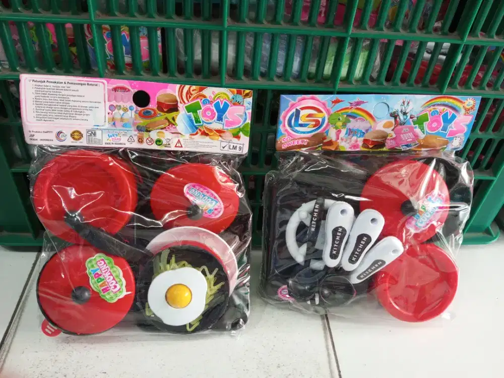 Mainan anak happy cooking masak set