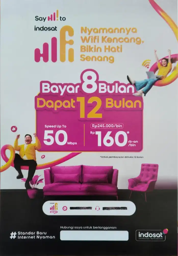 WIFI INDOSAT HIFI JAKARTA