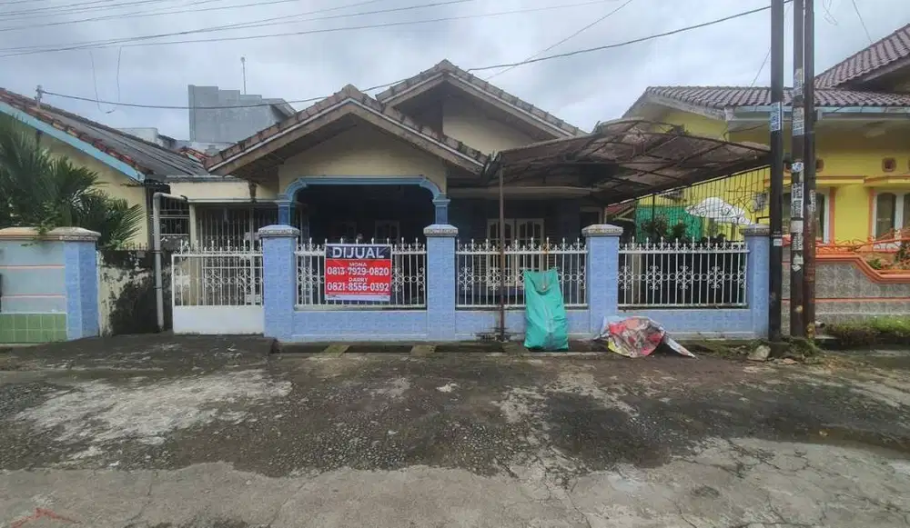 di jual cepat rumah murah di komplek saba indah suka bangun palembang