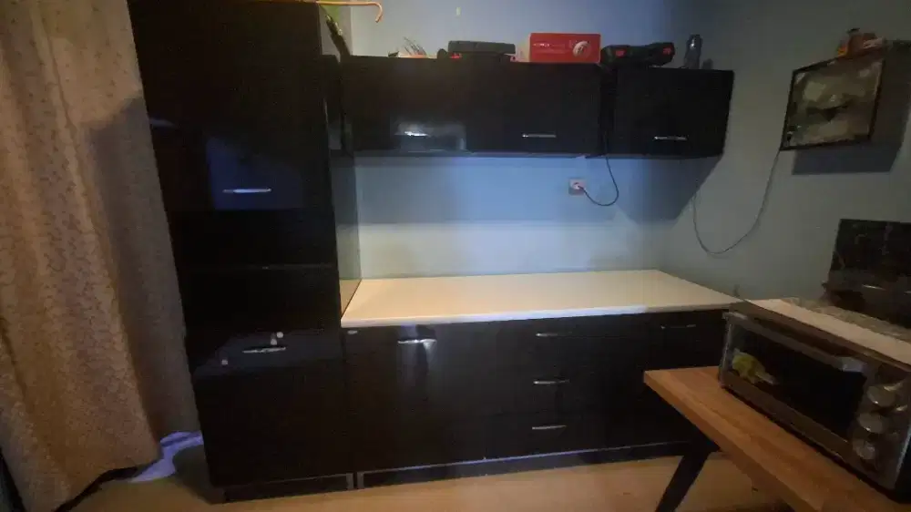 Kitchen set informa hitam