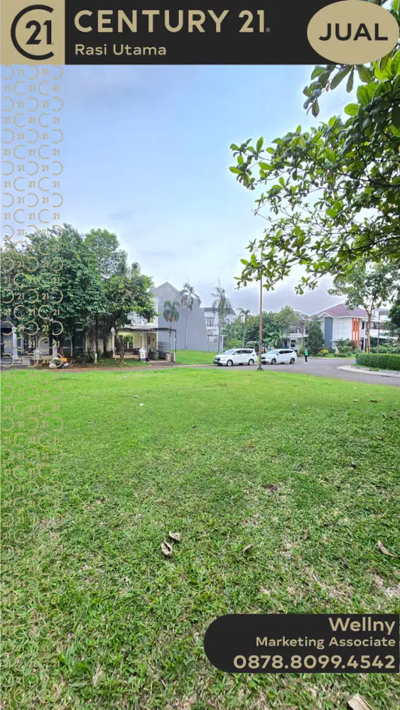 DIJUAL TANAH KAVLING DI PERUMAHAN KOTA WISATA CIBUBUR