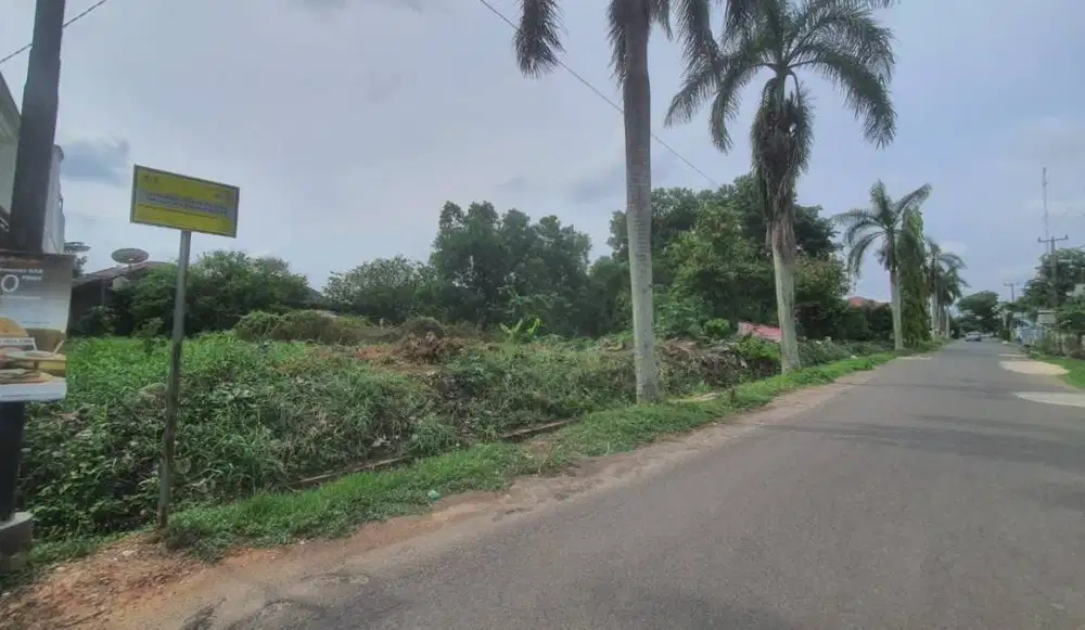 di jual cepat tanah luas di poligon palembang