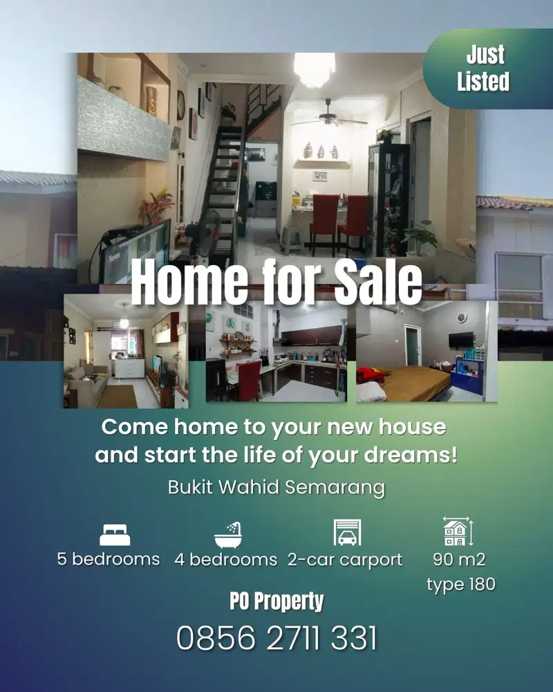 Rumah Tenang dan Nyaman Bukit Wahid Manyaran Semarang Barat