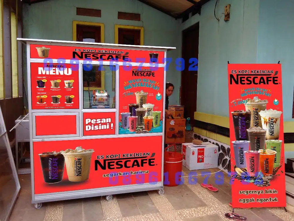 Paketan Usaha Es Kopi Kekinian Nescafe