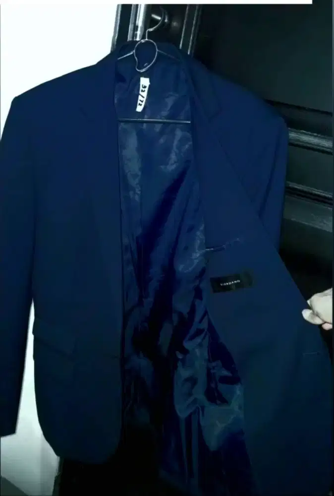 Jas Giordano Size S Navy LD 92 cm panjang badan 72 cm