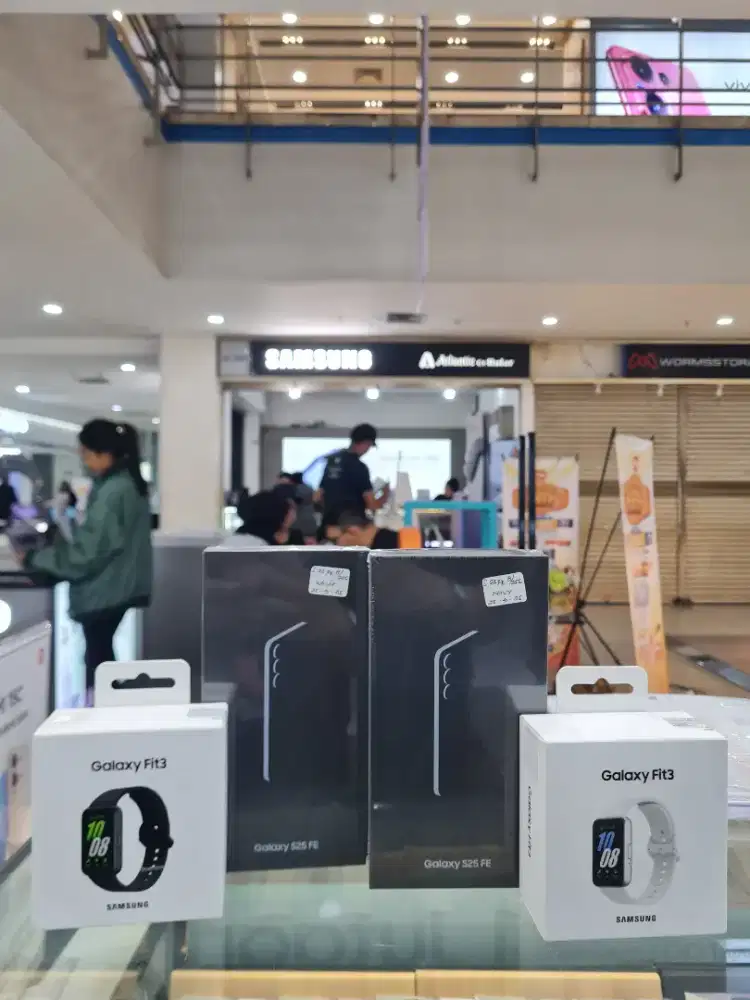 NEW S25 FE 5G 8/256 FREE GALAXY FIT 3 + TEMPERED GLASS + CLEAR CASE ‼️