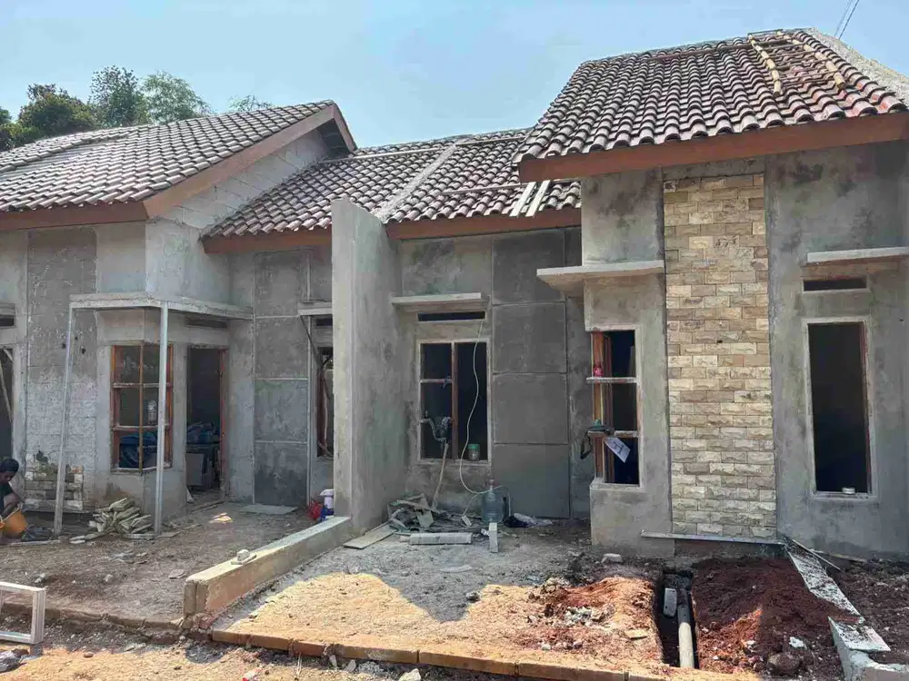 rumah 200 jutaan di pasir putih sawangan depok