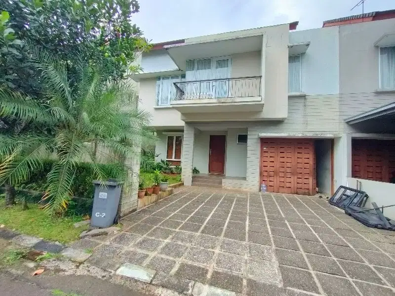 rumah dua lantai di jual di cluster sentul city bogor