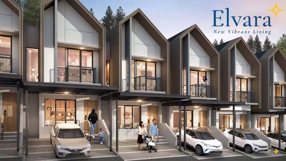 Dijual Hunian 3 Lantai Terbaru Cluster Elvara di Kawasan Legenda Wisata Cibubur