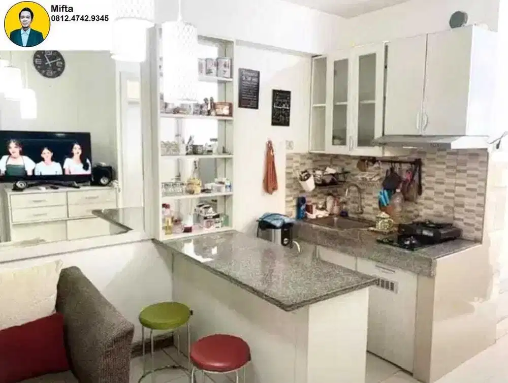 401. Murah Disewakan Apartemen Casablanca East Residence Tower Baru CASA B di lantai 2 Full Furnish Harga Murah Jakarta Timur