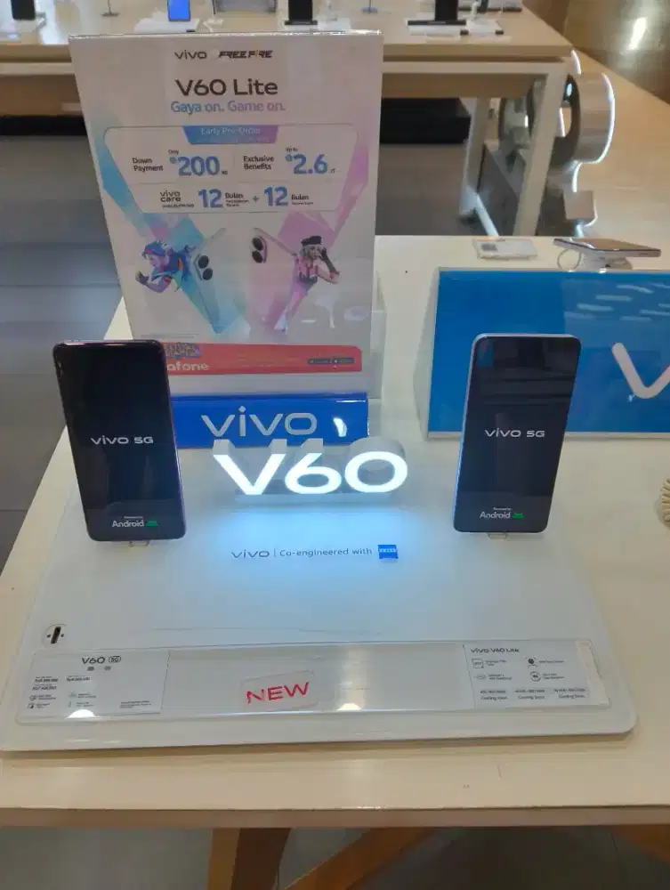 Promo cicilan pasti untuk aneka handphone Vivo terbaru nya...