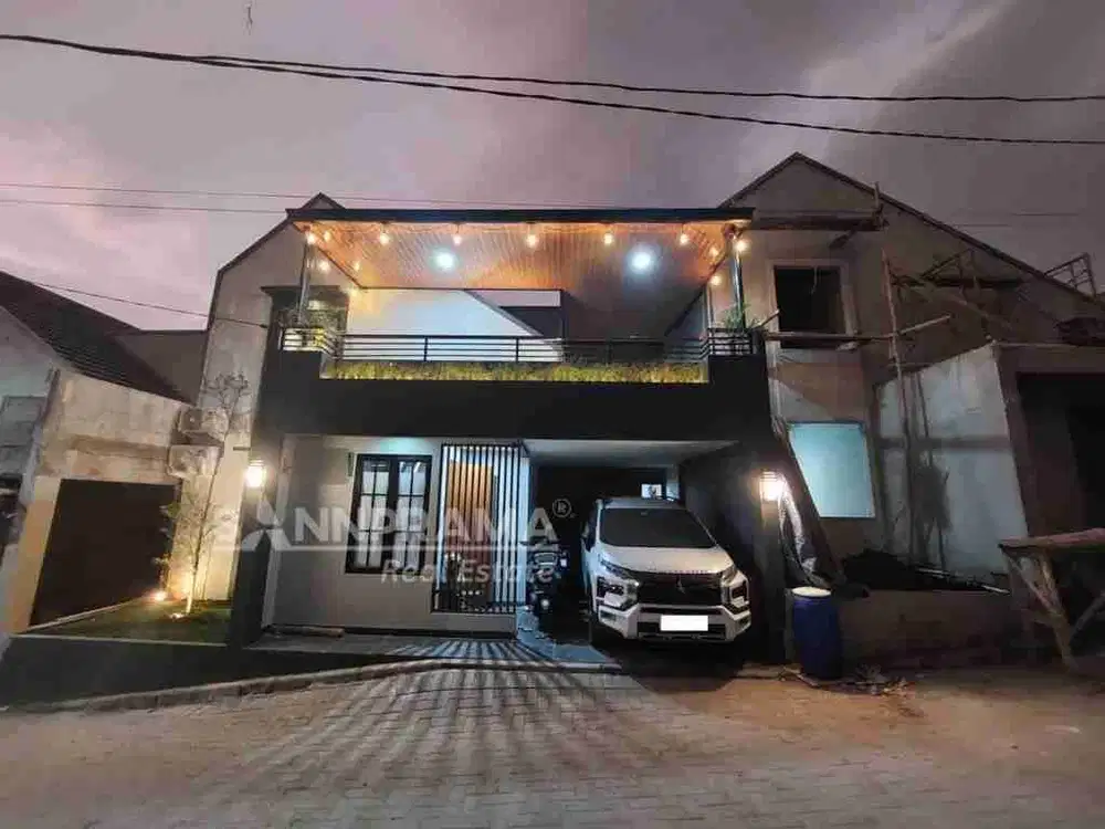 Dijual rumah cantik plus rooftop di Pancoran Mas, Depok