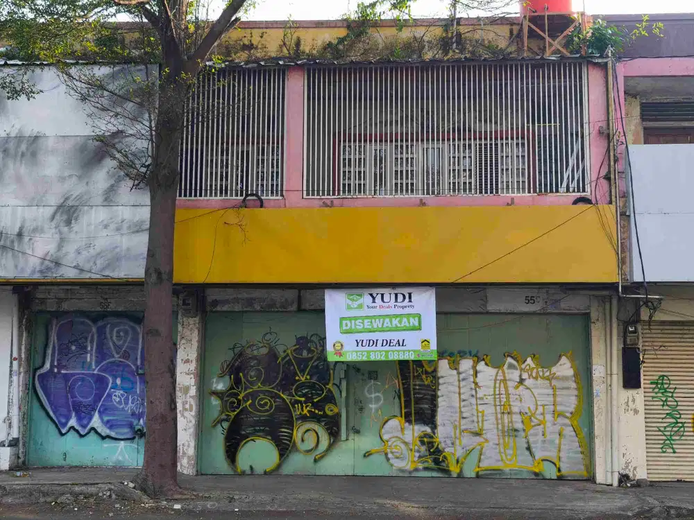 Disewakan ruko strategis di pusat komersil kota Cirebon