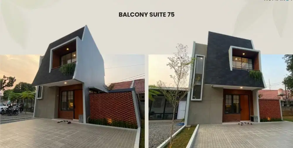 Rumah Baru dalam Cluster Design Modern di Beji Depok Bisa KPR