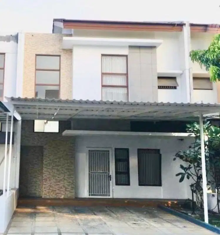 Rumah 2lt 187m 3KT cluster alamanda JGC Jakarta garden city