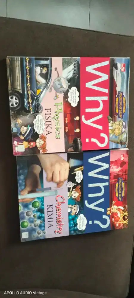 Buku WHY kimia / fisika