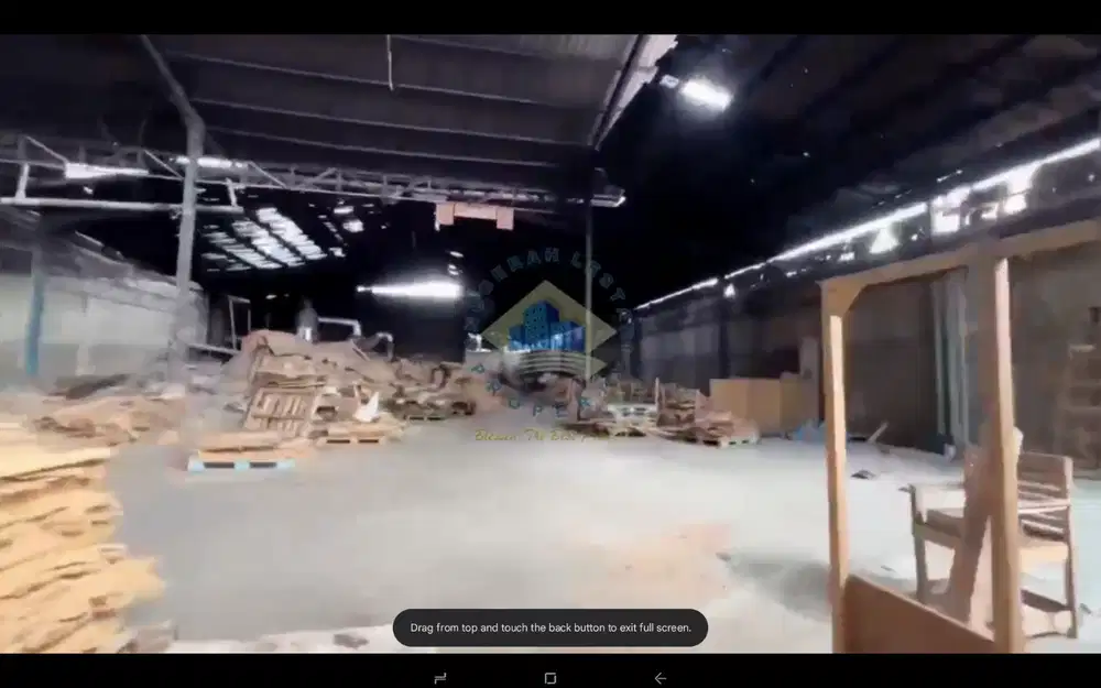 Dijual  Ex Gudang di Jl Raya sungai Tiram - Marunda,clincing Jakarta Utara