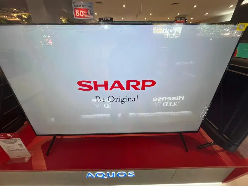 CICILAN TV SHARP GOOGLE 4K 65 Inch