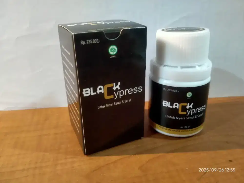 Black Cypress Nyeri sendi dan saraf