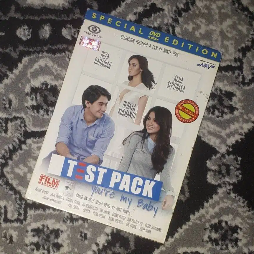 DVD Film TEST PACK You're My Baby - Reza Rahardian & Acha Septriasa