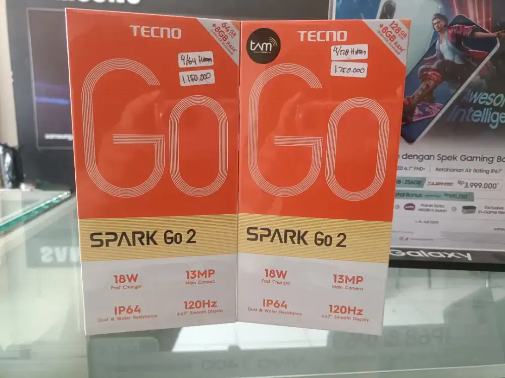 Tecno Spark Go 2 128gb 64gb