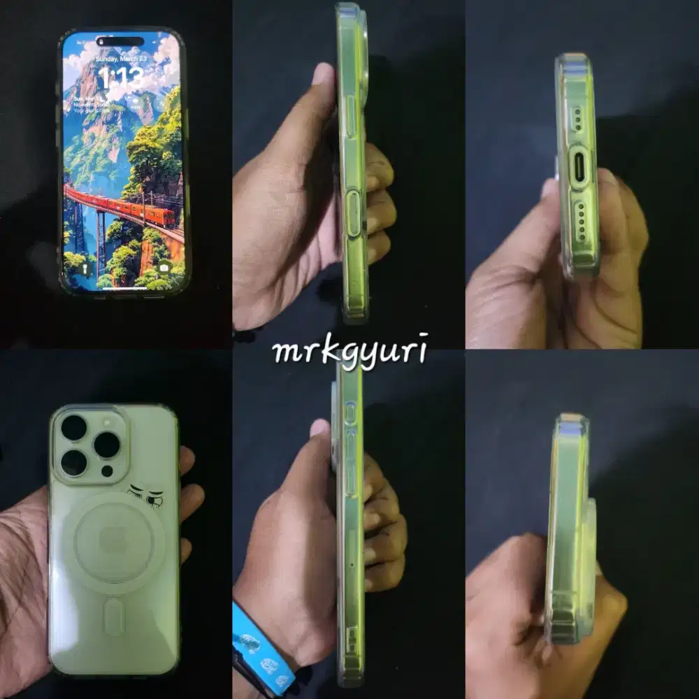 iPhone 16 Pro 256gb white titanium ex JP garansi ON