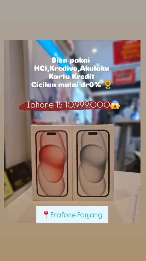 PROMO ERAFONE IPHONE 15