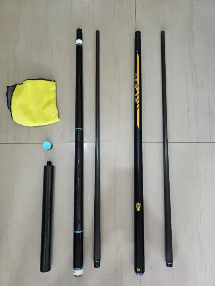 Stick Billiard Konlen AK75 12F dan Stick Jump Break Little Monster