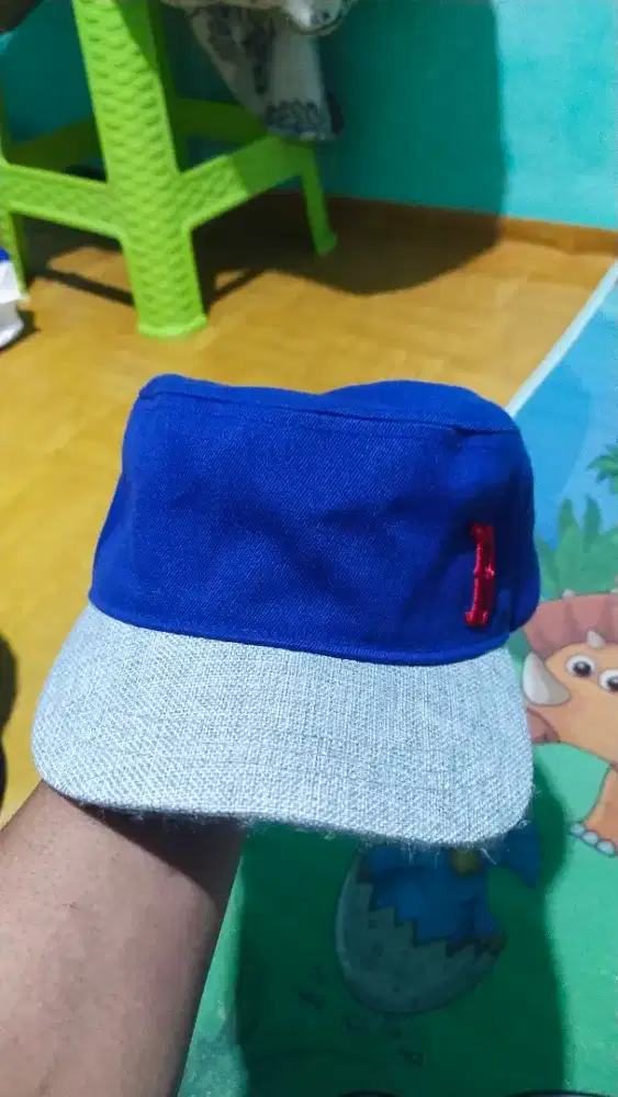 Topi MLB original biru