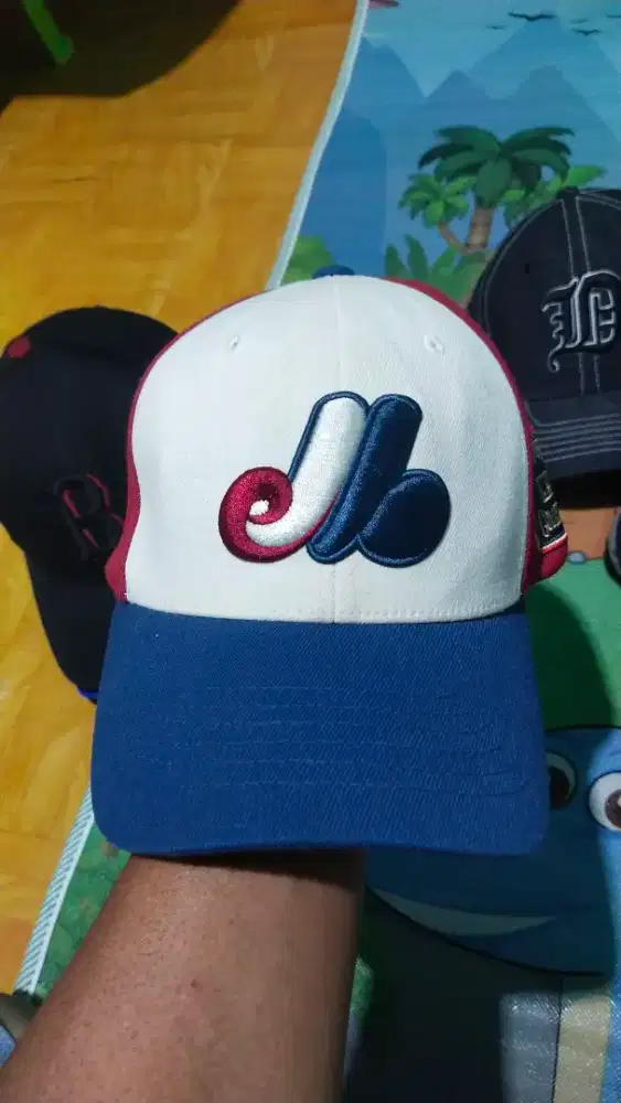 Topi MLB original triple colour