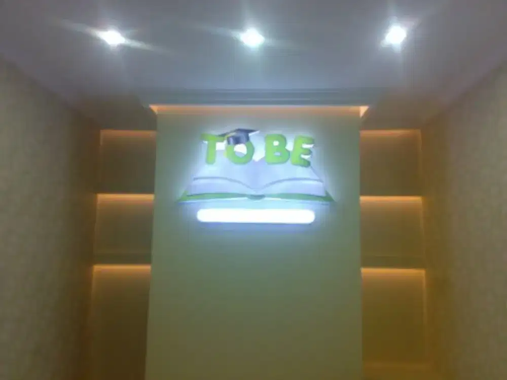 Dekor gypsum kantor buat pvc dan molding