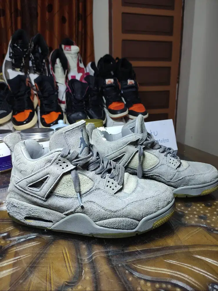 Nike Air Jordan AJ 4 Retro X KAWS Grey