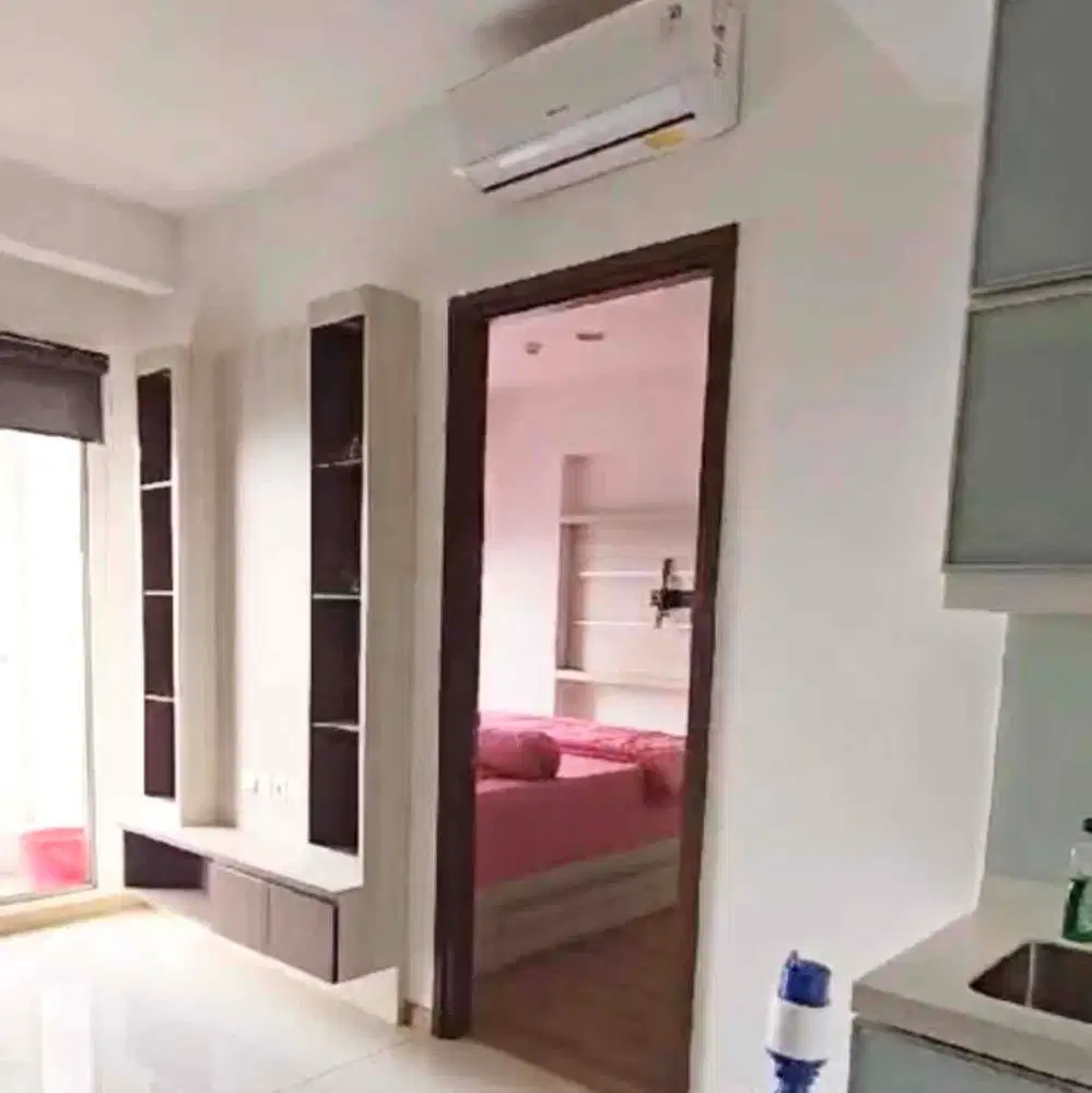 NEW Di jual apartemen baru tidak pernah di tempati dekat UPH full furnish 1 BR luas 43 m2 tower herald di M Town signature Serpong