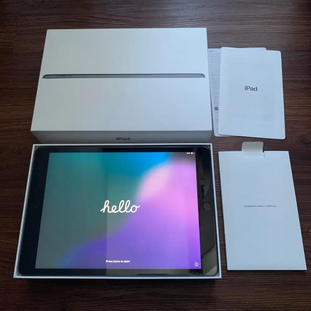 Apple Ipad 9 64GB Wifi Space Gray Fullset Mulus