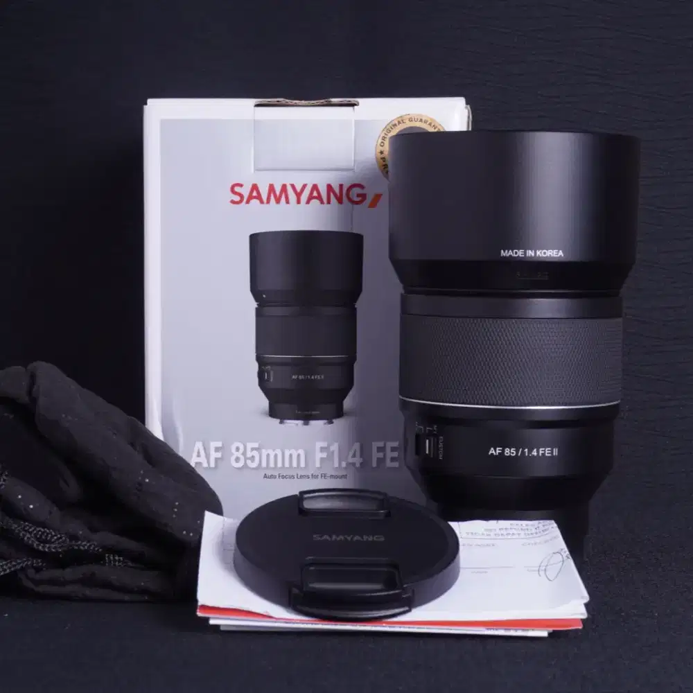 SAMYANG AF 85MM F1.4 FE II MULUS FULLSET