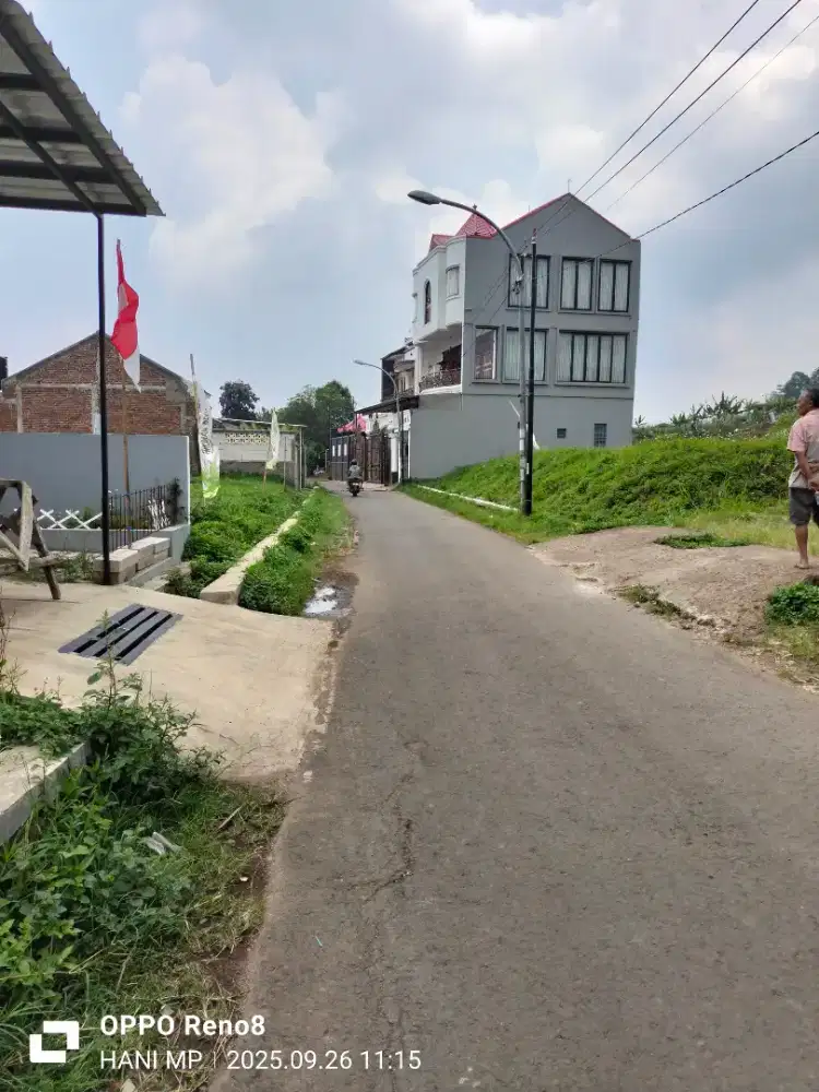 Tanah matang siap bangun di Cipageran cimahi Utara harga 3 jutaan.