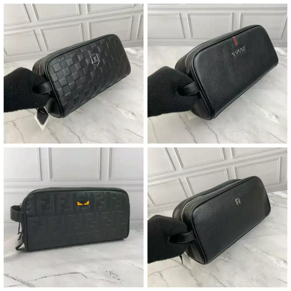 CLUTCH BAG PRIA LEATHER Model 1