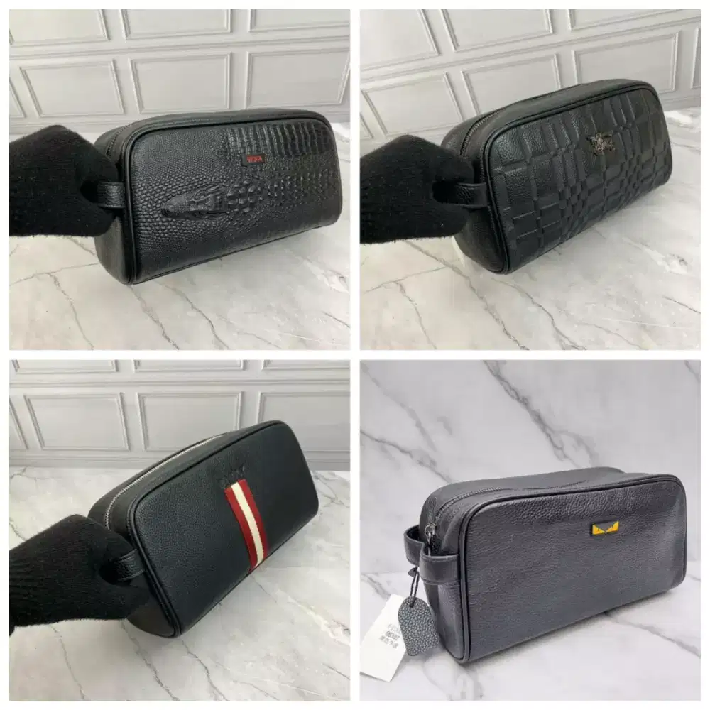 CLUTCH BAG PRIA LEATHER Model 3