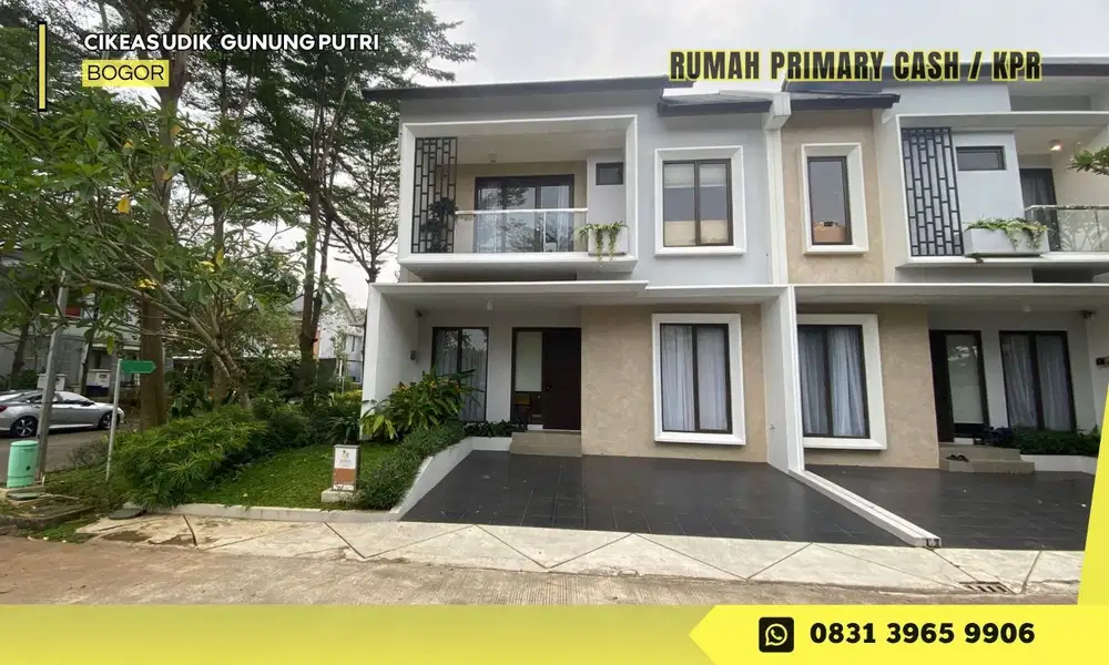 Rumah Modern READY Stock Strategis 10JT ALL IN di Asana Residence Cibubur