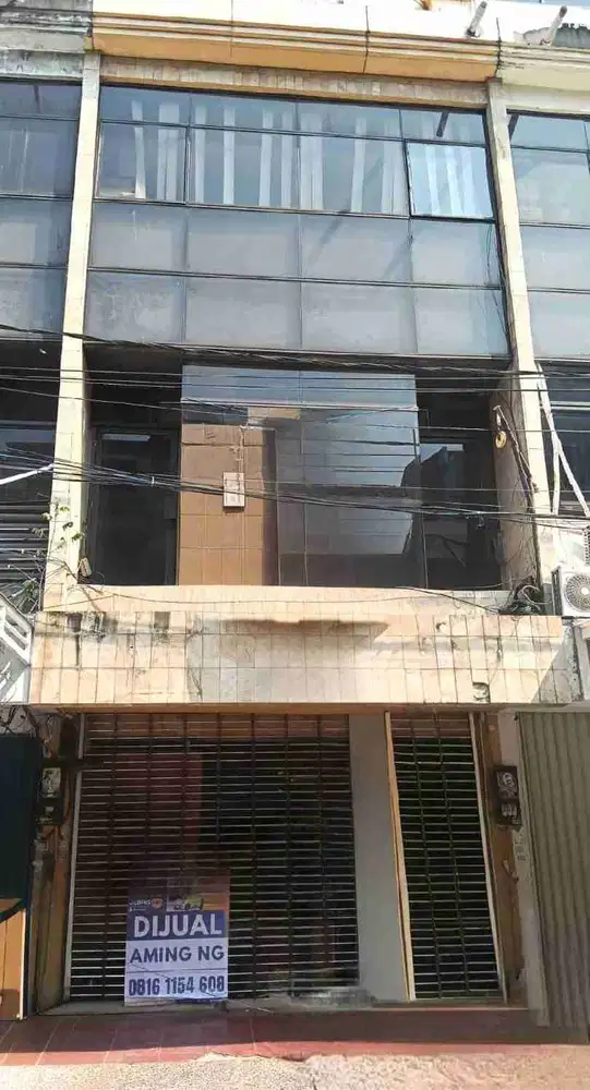 Ruko usaha 4 lantai dijual komplek usaha ITC Roxy Mas Jakarta Pusat