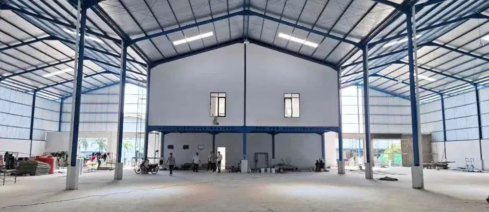 Di sewa gudang baru luas tanah 6000 m2 bangunan 4000 m2 di dalam kawasan delta silicon 2 lippo Cikarang